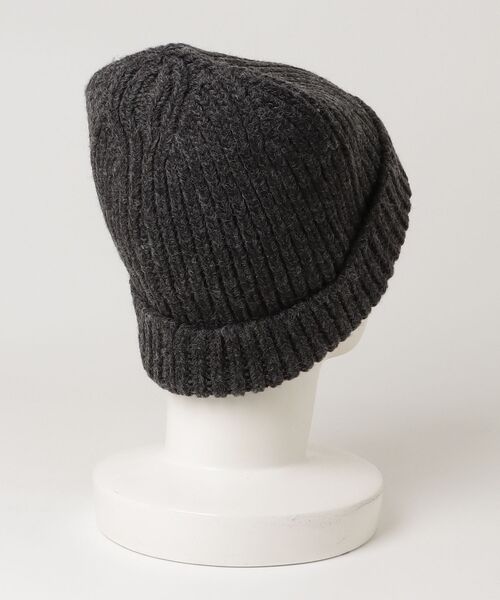 「anuke」 ニットキャップ - グレー レディース_画像2