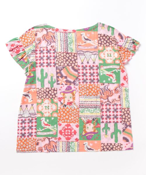 「tsumori chisato SLEEP」 半袖ブラウス MEDIUM アイボリー レディース_画像2