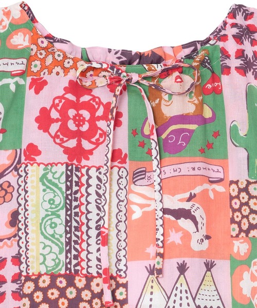 「tsumori chisato SLEEP」 半袖ブラウス MEDIUM アイボリー レディース_画像3
