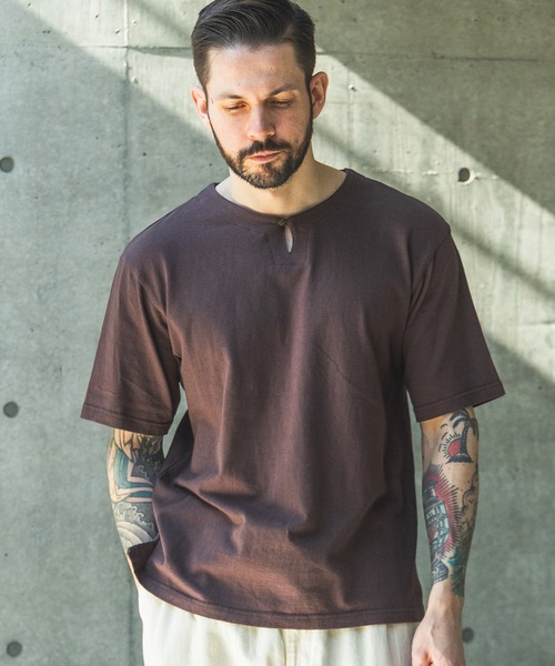 MR.OLIVE（ミスターオリーブ） ヘンリーネック tシャツ 88/12 VINTAGE 