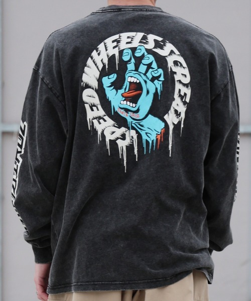 SANTA CRUZ SPEED WHEELS Tシャツ L SANTA CRUZ（サンタクルーズ） tシャツ 半袖 Tシャツ SPEED WHEELS