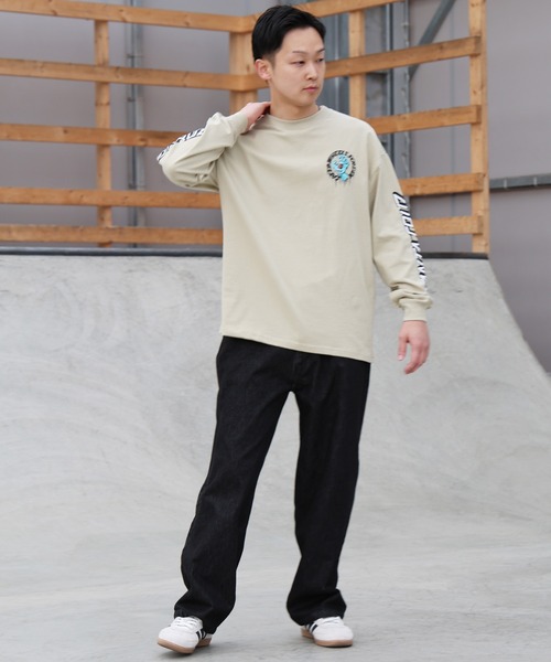 SANTA CRUZ（サンタクルーズ） tシャツ TAGGED SPEED WHEELS L/S T