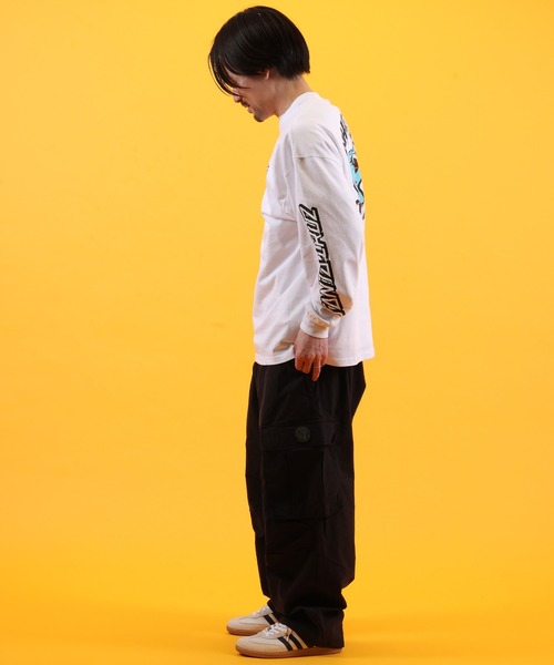 SANTA CRUZ（サンタクルーズ） tシャツ TAGGED SPEED WHEELS L/S T