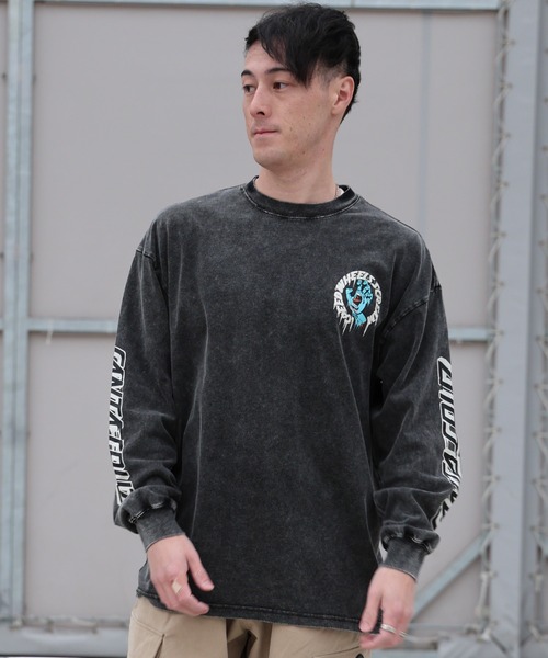 SANTA CRUZ（サンタクルーズ） tシャツ TAGGED SPEED WHEELS L/S T