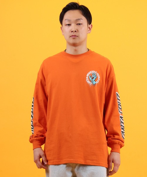 SANTA CRUZ（サンタクルーズ） tシャツ TAGGED SPEED WHEELS L/S T