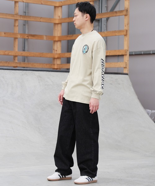 SANTA CRUZ（サンタクルーズ） tシャツ TAGGED SPEED WHEELS L/S T