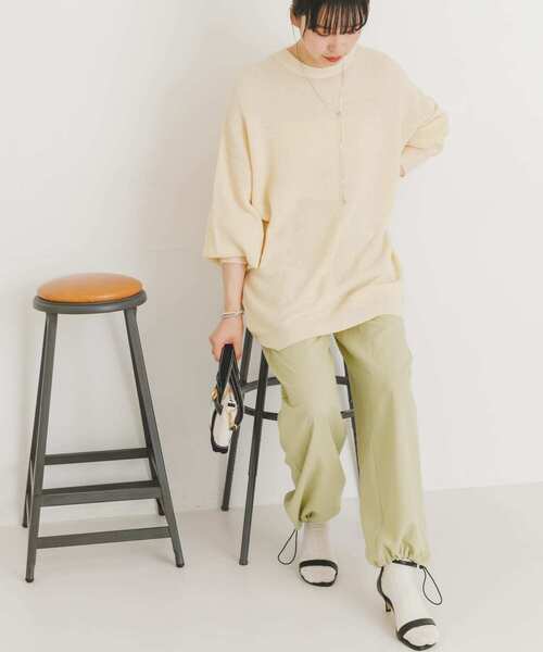 「UR Lab.」 長袖ニット FREE グリーン系その他 レディース_画像4