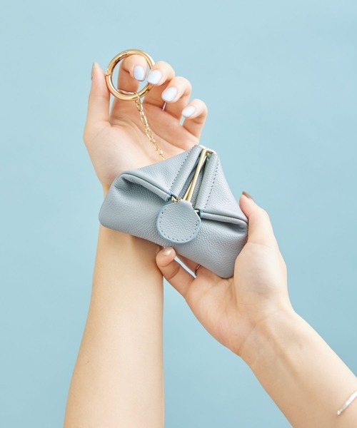 「HASHIBAMI」 コインケース FREE グレイッシュベージュ レディース_画像4