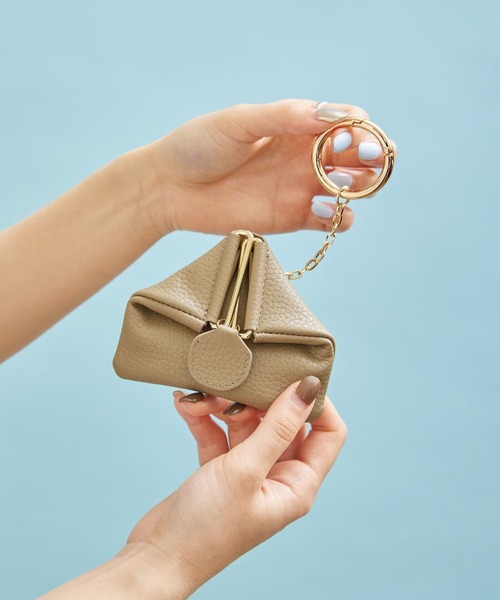 「HASHIBAMI」 コインケース FREE グレイッシュベージュ レディース_画像8