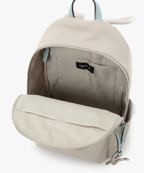 【極美品】agnes b./リュック/ナイロン/BLK/無地/NS24-03 agnes b.（アニエスベー） リュック FREE ブラック レディース