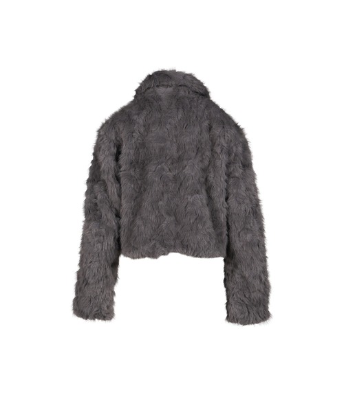 コート アウター FAUX FUR JACKET レディース メンズの画像