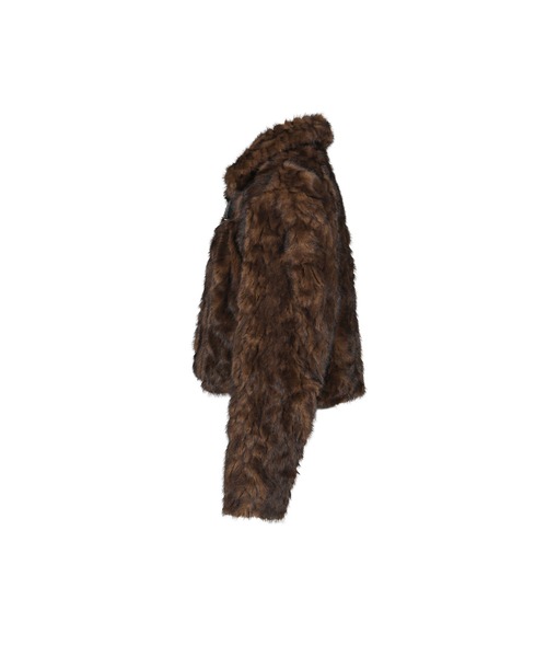 コート アウター FAUX FUR JACKET レディース メンズの画像
