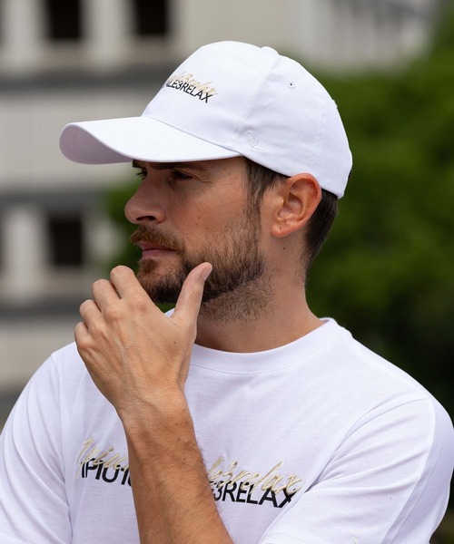 「1PIU1UGUALE3 RELAX 」 キャップ ONE SIZE ブラック メンズ_画像4