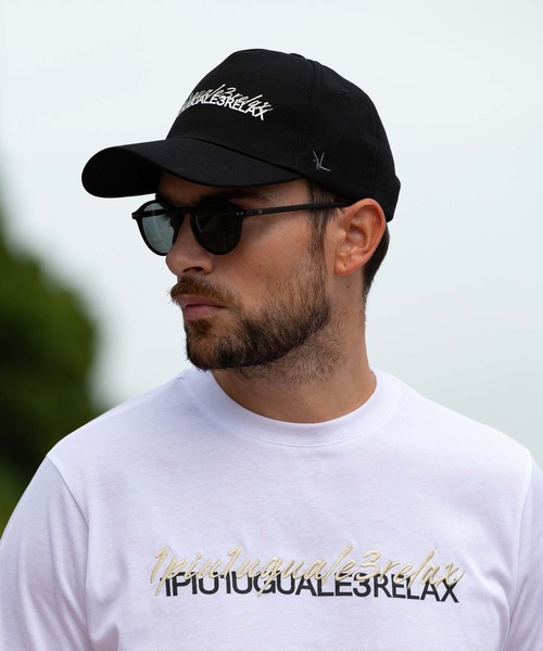「1PIU1UGUALE3 RELAX 」 キャップ ONE SIZE ブラック メンズ_画像7