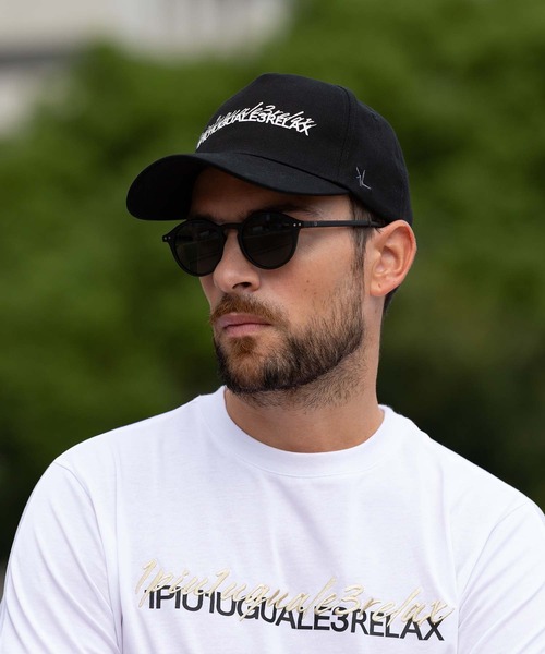 「1PIU1UGUALE3 RELAX 」 キャップ ONE SIZE ブラック メンズ_画像8