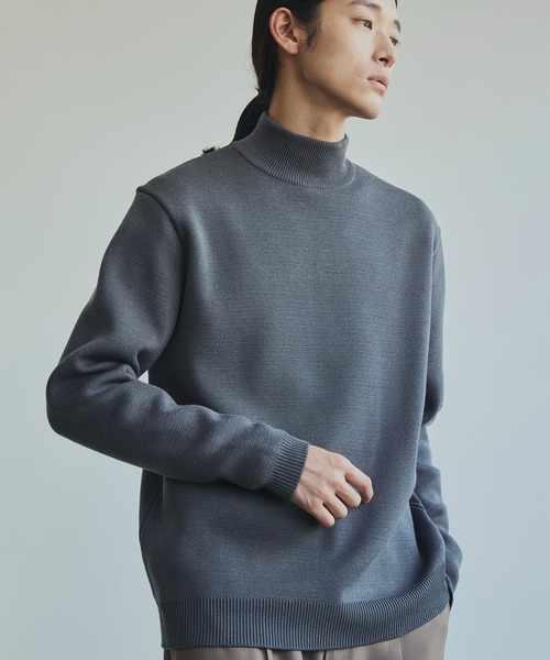 「PUBLIC TOKYO」 長袖Tシャツ 2 ブラウン メンズの画像6