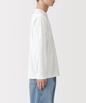 tシャツ 紳士 天竺編みクルーネック長袖Tシャ...の詳細画像2