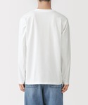 tシャツ 紳士 天竺編みクルーネック長袖Tシャ...の詳細画像3