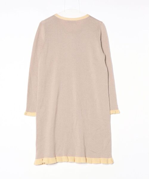 「Rene」 ニットワンピース 34 ベージュ レディース_画像2