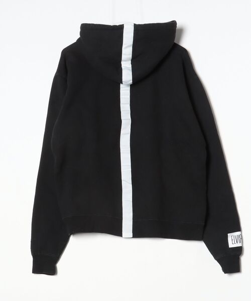 「ELVIRA」 プルオーバーパーカー M ブラック メンズ_画像2
