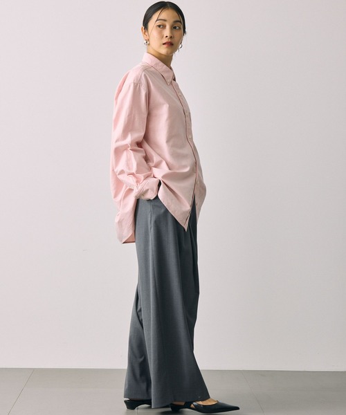 「BABYLONE」 長袖シャツ フリー ホワイト レディース_画像4