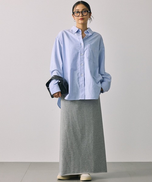 「BABYLONE」 長袖シャツ フリー ホワイト レディース_画像6