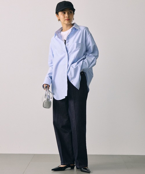 「BABYLONE」 長袖シャツ フリー ホワイト レディース_画像7