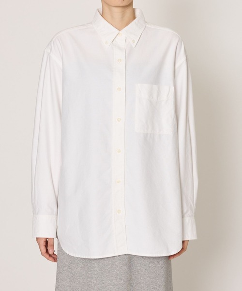 「BABYLONE」 長袖シャツ フリー ホワイト レディース_画像9