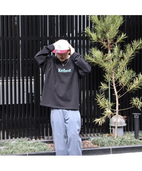 「KEBOZ」 キャップ「NEW ERAコラボ」 FREE ホワイト メンズ_画像6