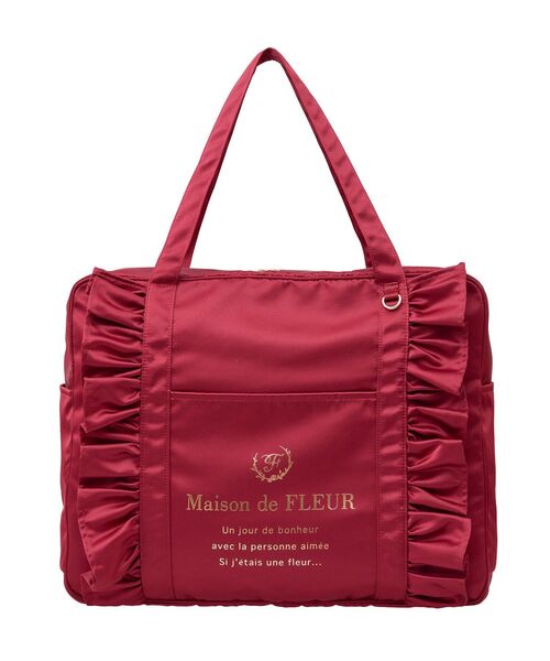 「Maison de FLEUR」 トートバッグ FREE アイボリー レディース_画像2