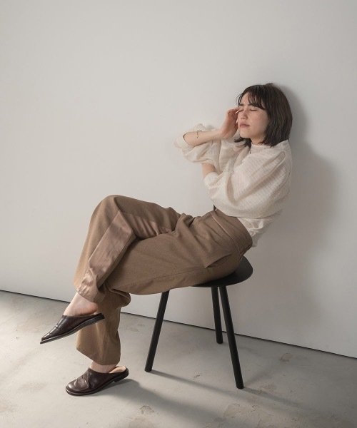 「lawgy」 パンツ M サンドベージュ レディース_画像6