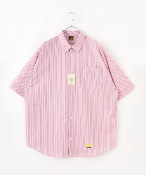 「ddp」 半袖シャツ LARGE ベージュ メンズ_画像9