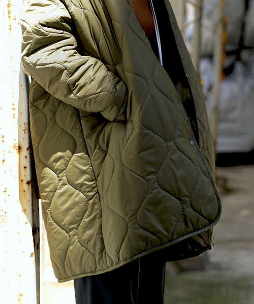 「zootie」 ノーカラーコート M ライトベージュ レディース_画像6