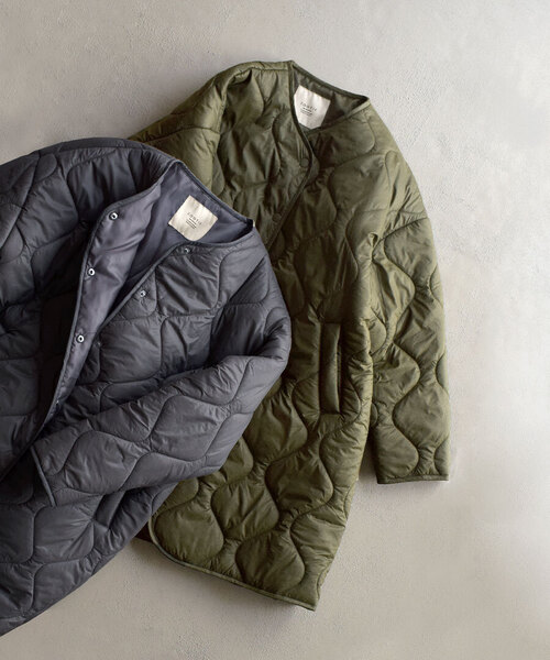 「zootie」 ノーカラーコート M ライトベージュ レディース_画像7