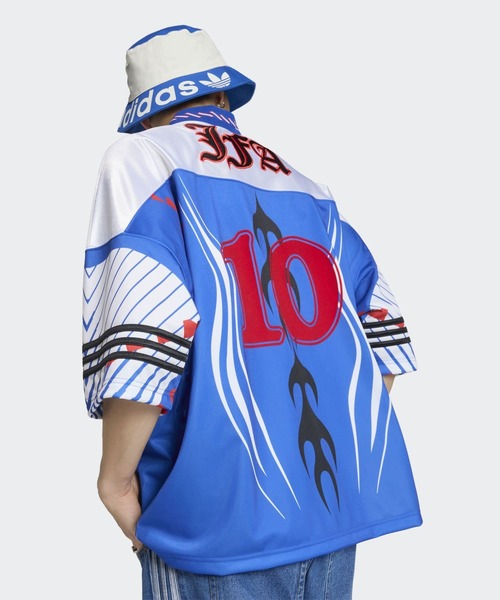 adidas originals スーパートラックトップジャージ バックプリント adidas - adidas originals スーパートラックトップジャージ バック