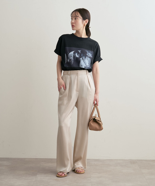 クチュールドアダム T-shirt　Jane&Serge in Taxi COUTURE D'ADAM/クチュールドアダム jane & serge taxi T Tシャツ 26SS