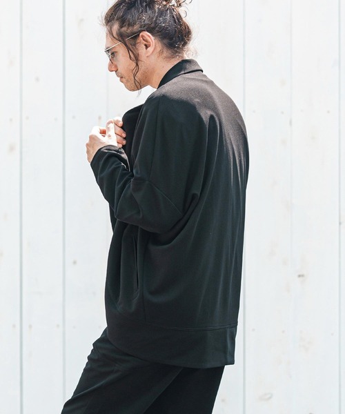 「CAMBIO」 ジャケット S ネイビー メンズの画像