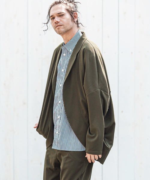 「CAMBIO」 ジャケット S ネイビー メンズの画像