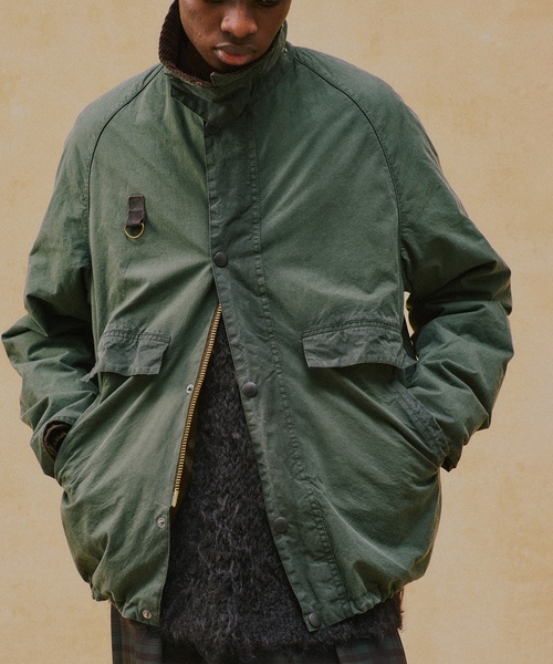 「Barbour」 ブルゾン LARGE チョコ メンズの画像