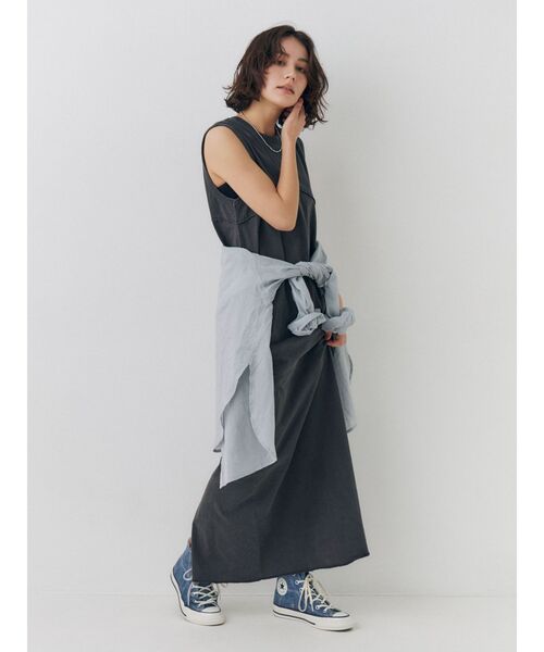 ワンピース ノースリカットワンピースの画像