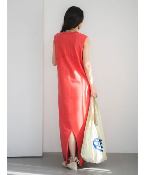 ワンピース ノースリカットワンピースの画像