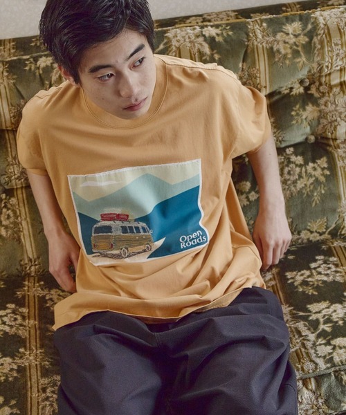 niko and…（ニコアンド） tシャツ 半袖 クラフトリゾートプリントT