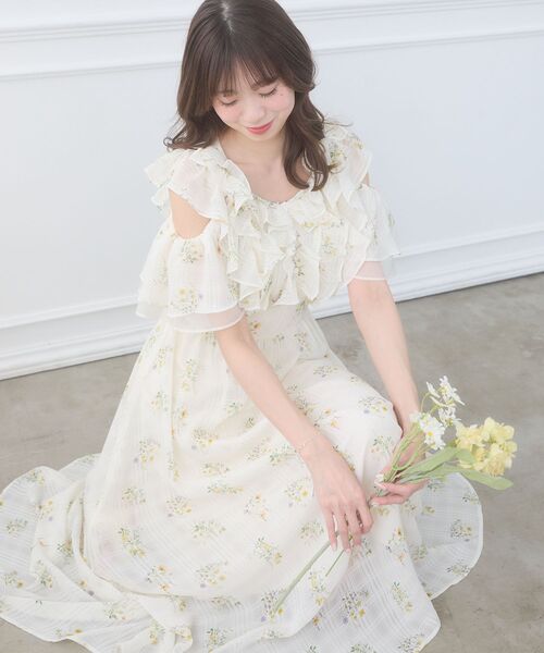 MAJESTIC LEGON（マジェスティックレゴン） ワンピース バックレース