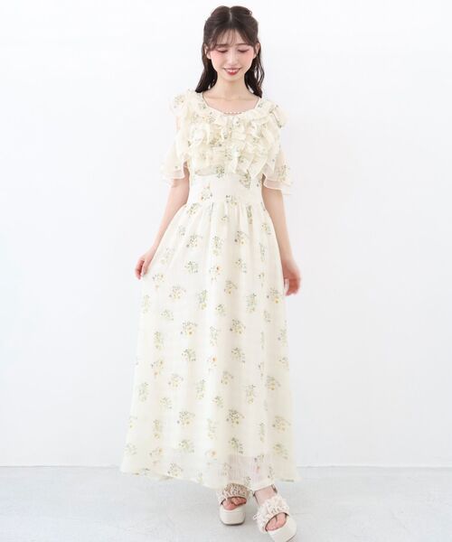 MAJESTIC LEGON（マジェスティックレゴン） ワンピース 夏 半袖 バック 