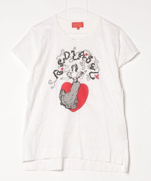 希少 Vivienne Westwood RED LABEL 半袖Tシャツ M Vivienne Westwood red label 「Vivienne label」 半袖Tシャツ M