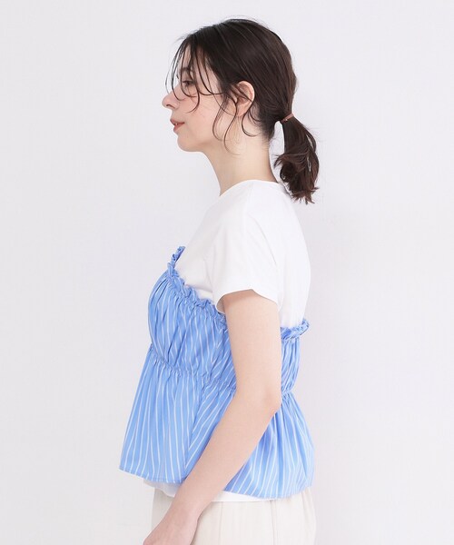 OPAQUE.CLIP（オペークドットクリップ） tシャツ 半袖 ビスチェ