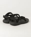 「Teva」 フラットサンダル 22cm ブラ...の詳細画像1