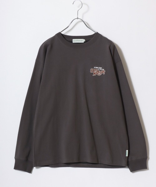 「POWER TO THE PEOPLE」 長袖Tシャツ M ホワイト メンズ_画像8