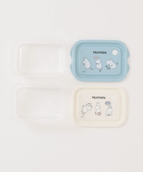 MOOMIN（ムーミン） 弁当箱 ユニークフェイス シールボックスM 2P