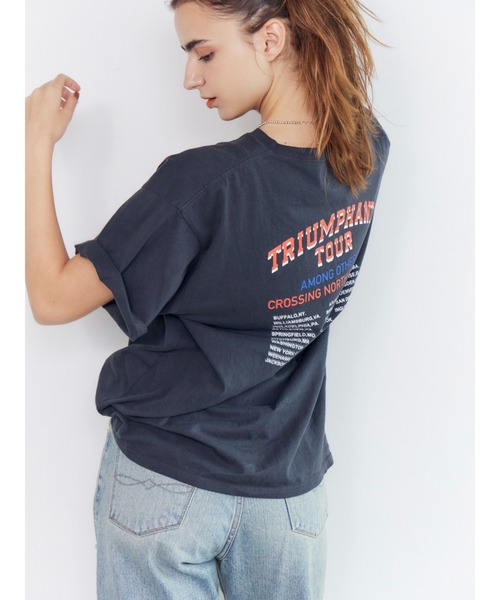 tシャツ 半袖 ツアーロゴルーズTee レディース